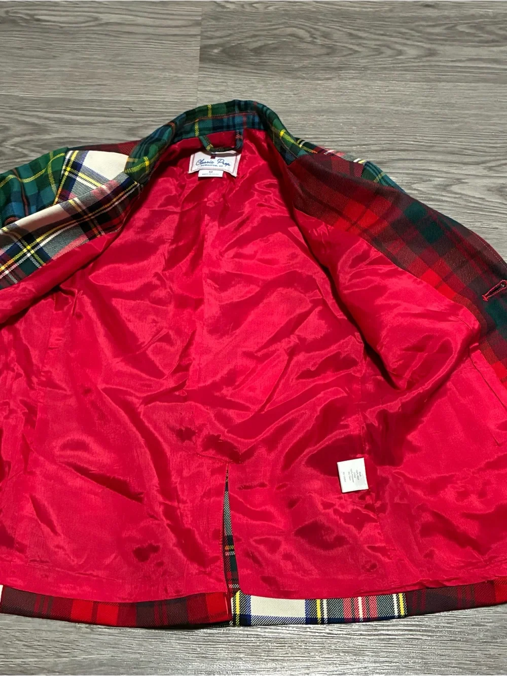 Boy’s CLASSIC PREP Tartan Blazer